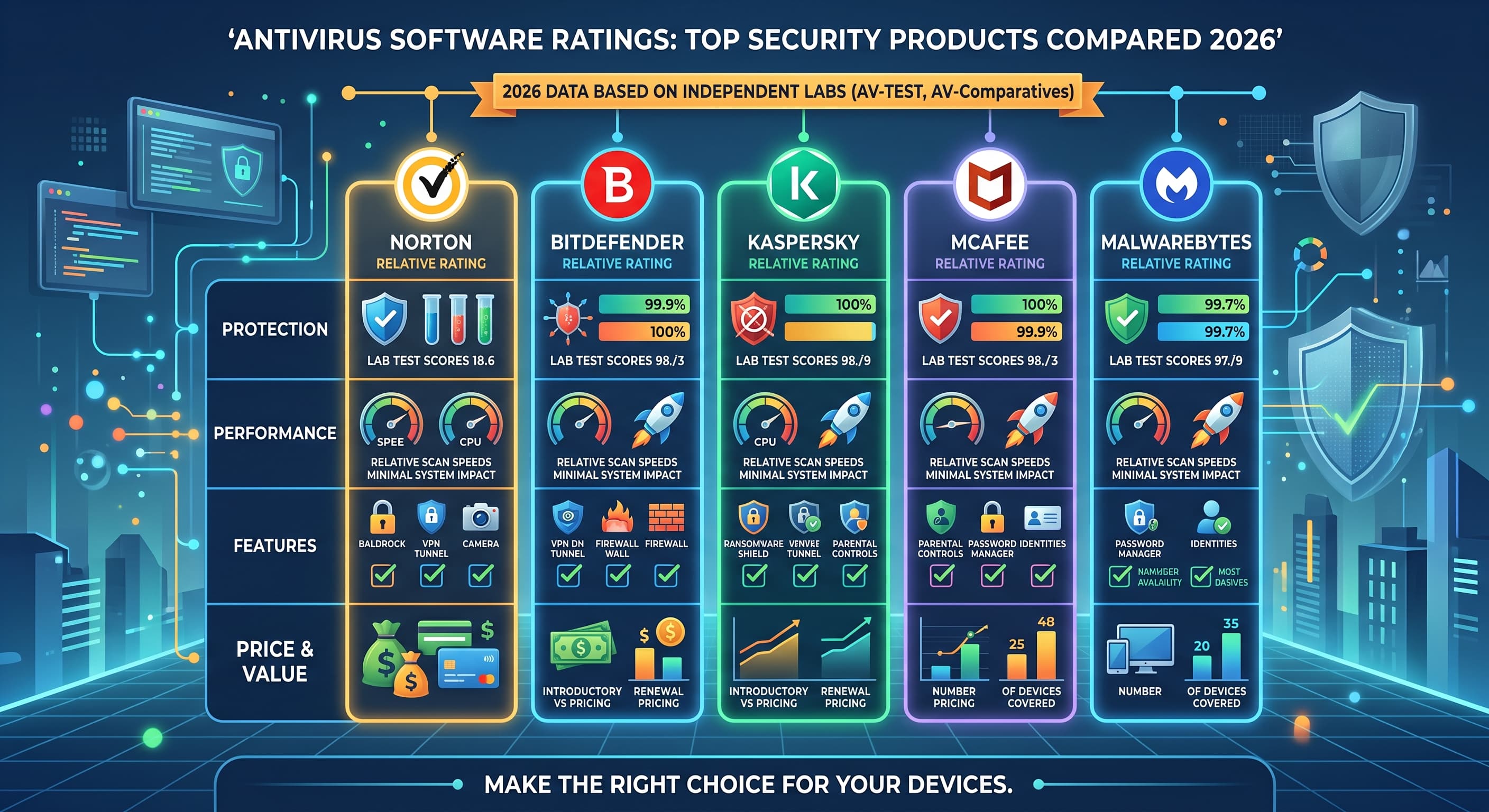 Antivirus Software Ratings: Top Security Products Compared Antivirus Software Ratings: Top Security Products Compared